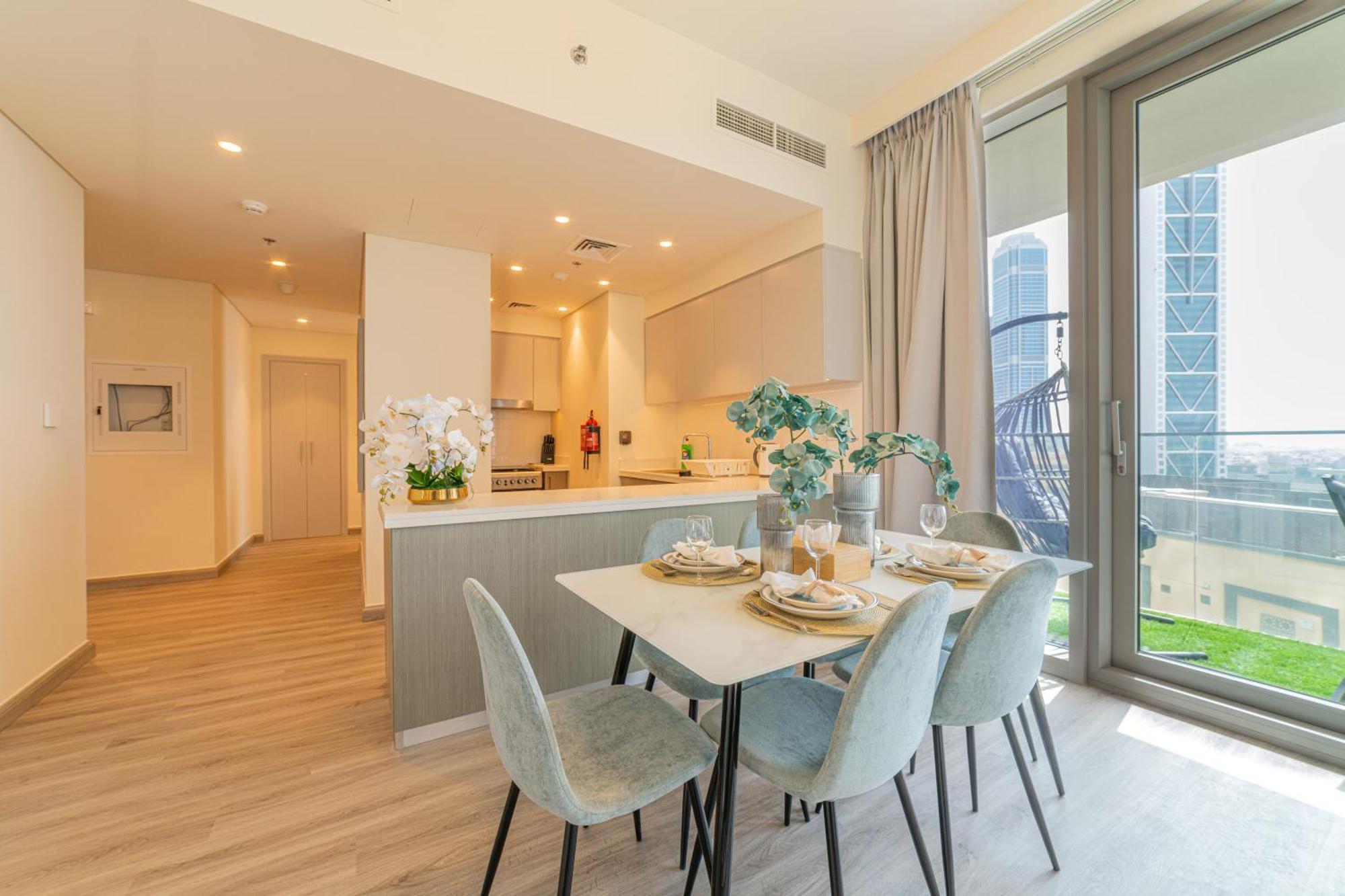 First Class 2Br With Full Dubai Boulevard View المظهر الخارجي الصورة