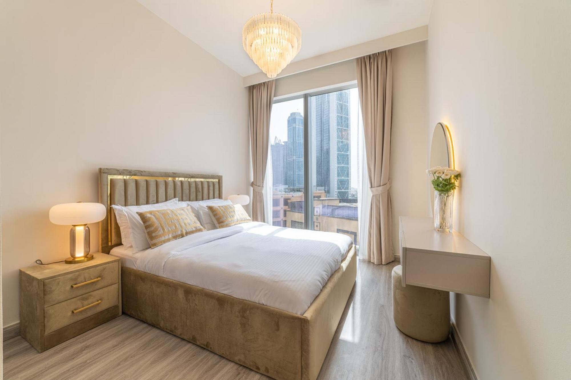 First Class 2Br With Full Dubai Boulevard View المظهر الخارجي الصورة