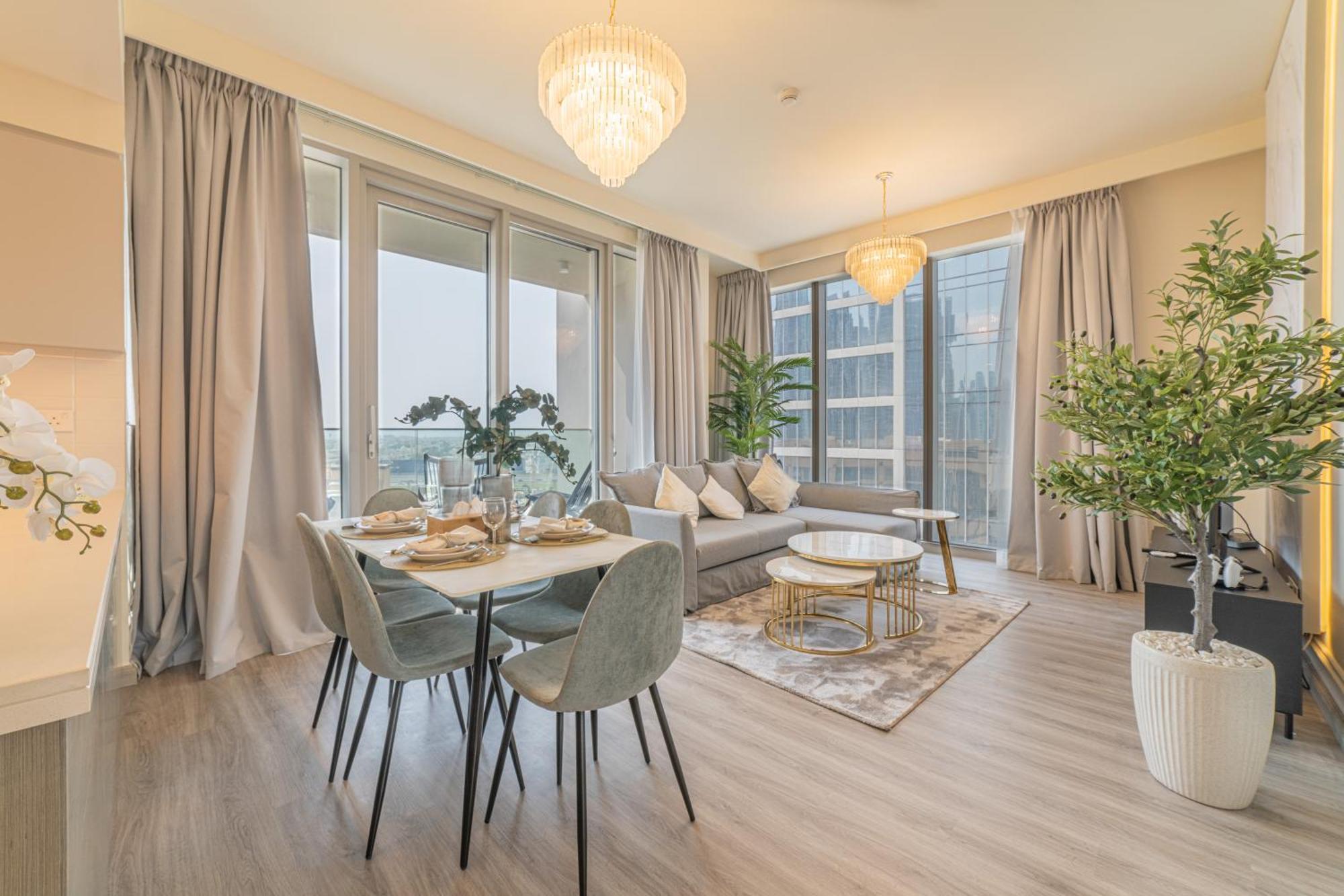 First Class 2Br With Full Dubai Boulevard View المظهر الخارجي الصورة